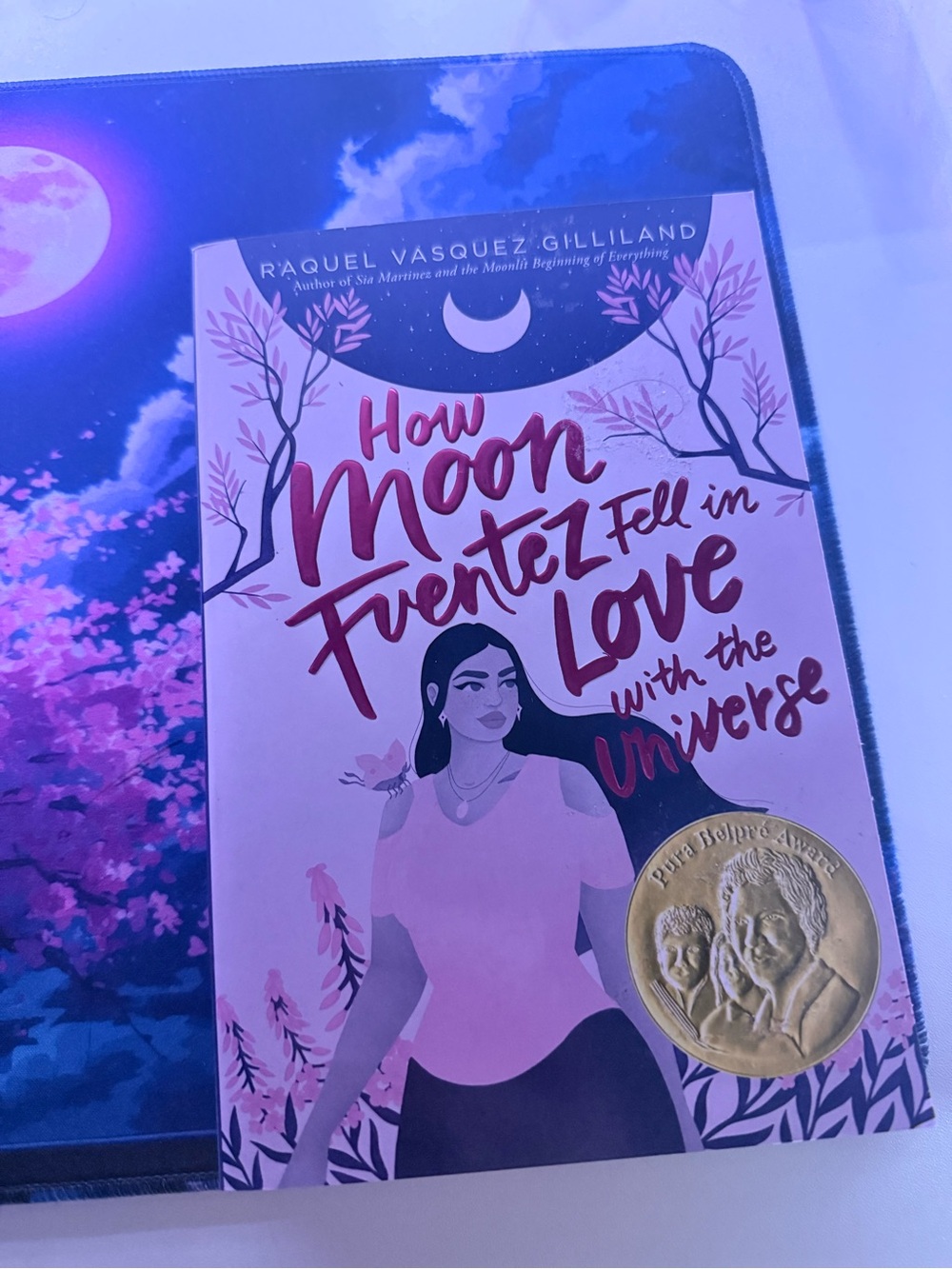 How Moon Fuentez Fell in Love with the Universe — Pink Paperback by